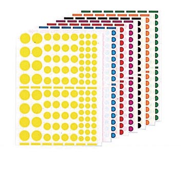 [119219] Agipa Stickers 1.040 Stuks, Cirkels