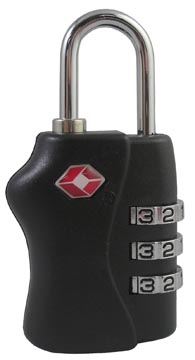 [8046720] Tsa Slot Met 3 Cijferige Combinatie