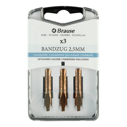 [318525B] Doos 3 Bandzug pennen 2,5mm linkshandig