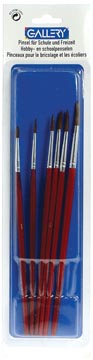 [6610] Blister 6 Aquarelpenselen