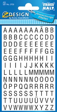 [P3720] BLISTER CIJFER A-Z