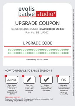 [UPG001] BADGE STUDIO - ELECTRONIC UPGRADE