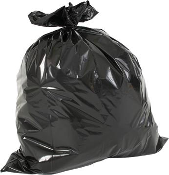 [1204809] Vuilzak Zw Hdpe 60X80 P20X20