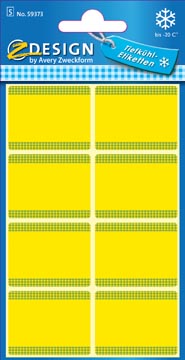 [P*59373] Blister Freezer/Diepvries Etiketten
