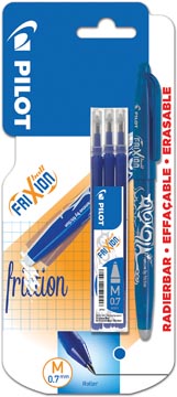 [018889] Frixion Ball Bl 1X+ Vulling 3X