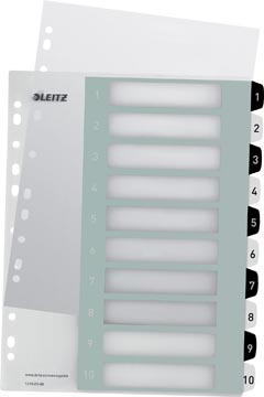 [1215000] Wow Tabblad Print A4 1-10 Z/W