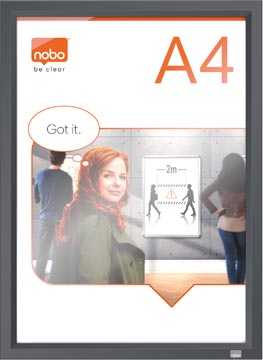 [1915579] Nobo Impr Pro Clicklijst A4 Gr