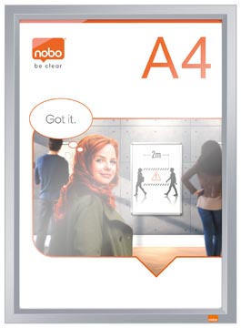 [1915578] Nobo Impr Pro Clicklijst A4 Zi