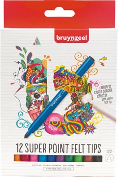 [6224212] Bruynzeel Viltstift Super Et12