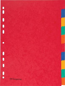[901264] Pergamy Tabblad A4 Karton 10T
