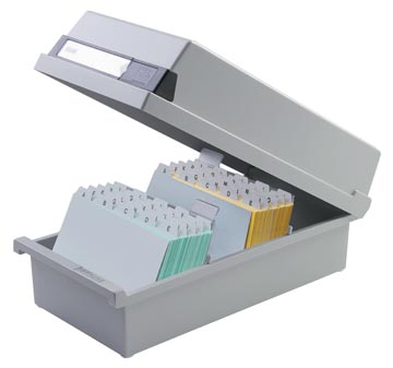 [965-11] Systeemkaartenbak A5 Lchtgrijs
