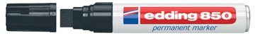 [850Z] Permanent Marker E-850 Zwart