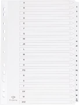 [901239] Pergamy Tabblad A4 11G A-Z