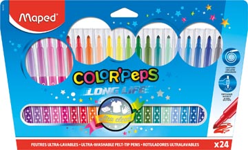 [845022] Viltstift Maped Colorpeps 24X
