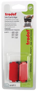 [83422] Vervangkussen Rood 6-4911 Bls2