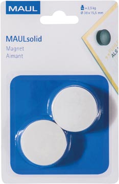 [6165802] Maulsolid Magn 38Mm Wit Bl2