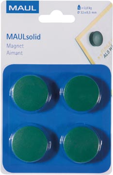 [6165455] Maulsolid Magn 32Mm Groen Bl4