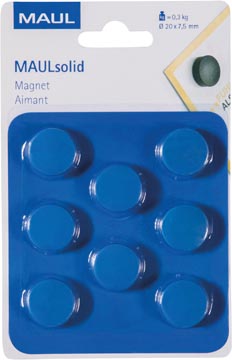 [6165235] Maulsolid Magn 20Mm Blauw Bl8