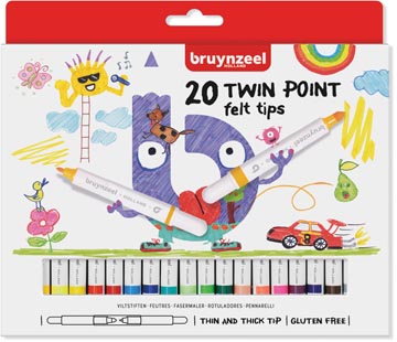 [6125020] Bruynzeel Kids Twin Point 20X
