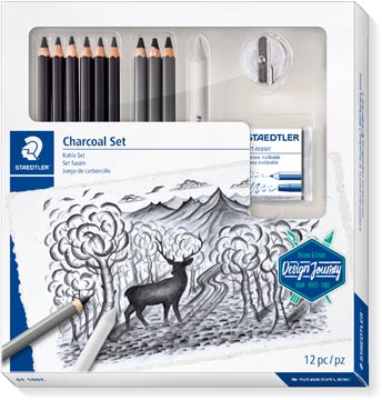 [61100C] Staedtler Charcoal Set