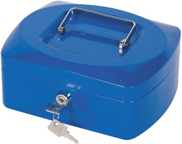 [KF02623] geldkoffer 205x160x85 blauw