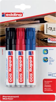 [B500ASS] marker edding 500 ass bls 3