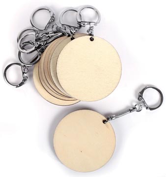 [101551] sleutelhanger rond 55mm 10x