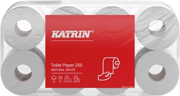 [2050738] Katrin toiletpapier, 2-laags, 250 vel, pak van 8 rollen