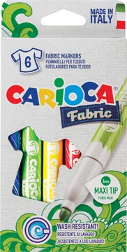 [40956] carioca textielstift fabric 6x