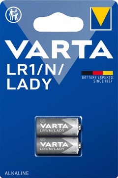[400112] VARTA ALKALINE SPEC LR1 BL2