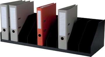[204501] Paperflow sorteervak met vaste tussenschotten, 10 vakken, breedte 89,7 cm