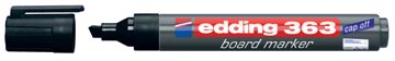 [363Z] whiteb marker edding 363 zwart