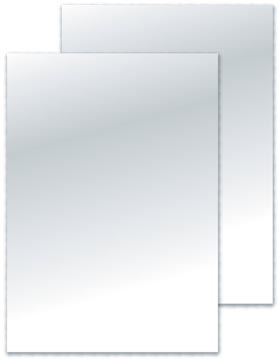[KF32121] omslag a4 pvc 200m 100x tranp