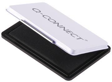 [KF25211] Q-CONNECT stempelkussen, ft 110 x 70 mm, zwart