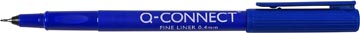 [KF25008] q-connect fineliner, 0,4 mm, blauw