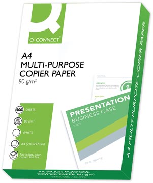 [KF01087] q-connect papier a4 80g 500v