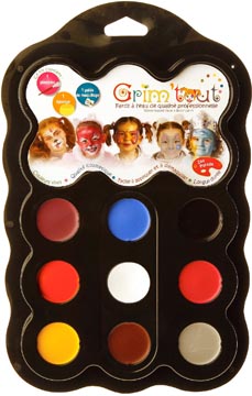 [GT41428] GRIM'TOUT zooparade 9 kleuren (make-up) 
