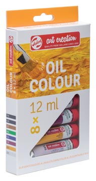 [9020108] talens ac olieverf 12 ml 8x