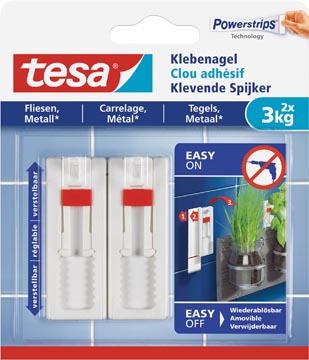 [777640] TESA KLEEFSPIJKER REGELB 3KG BL2