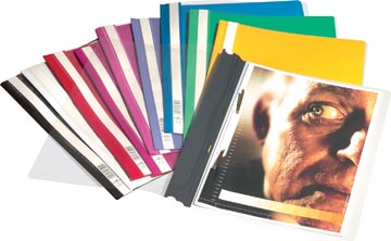 [D257001] dur.bestekmap zwart dina4