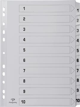 [901235] pergamy tabblad a4 11g 1-10