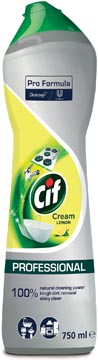 [1104134] Cif Schuurcrème Lemon, Flacon Van 750 Ml