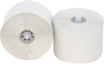 [6027BEW] Toiletpapier Met Dop, 2-Laags, 100 M, Pak Van 36 Rollen
