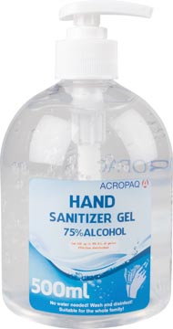 [AH002] DESINFECTERENDE HANDGEL 500ML