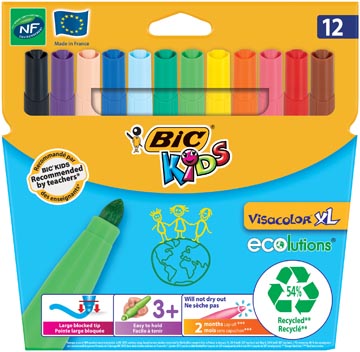 [892223] stift ecol visacolor xl etui12