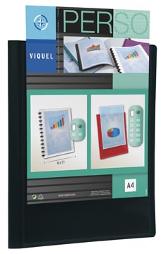 [042905] Viquel Showalbum 40 Tassen, Zwart