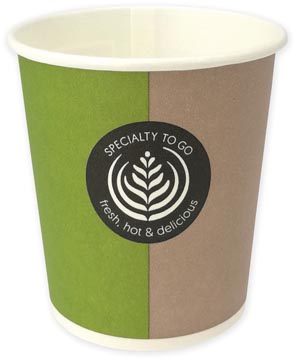[SP46121] beker coffee to go 100ml p80