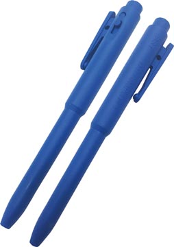 [728156] Bst Detecteerbare Balpen J800, Voedingsindustrie, Blauw, Doos Van 25 Stuks
