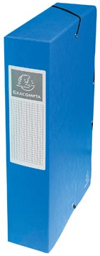 [50602E] exabox karton blauw rug 60mm
