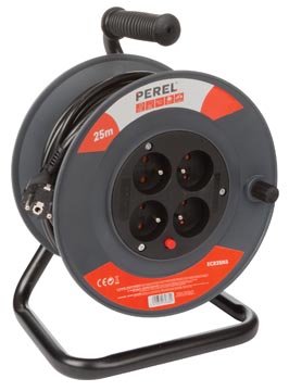 [ECR25N3] PEREL KABELHASPEL 25M 3G1,5 BE